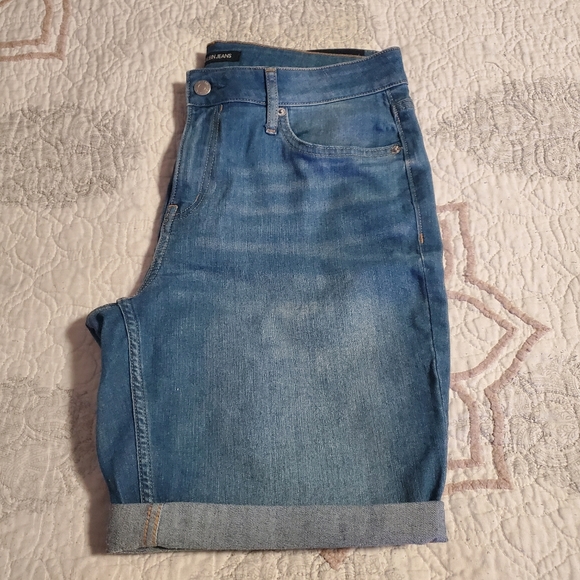 Womens denim Calvin Klein shorts size 12 - Picture 3 of 4